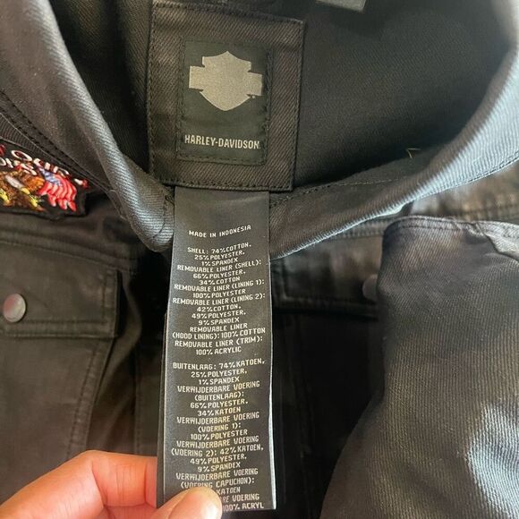 Hardy Davidson men’s demin vest size 2XL - Picture 6 of 8